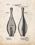 Patent Blueprint 1025 1 12 A4 Photo Print