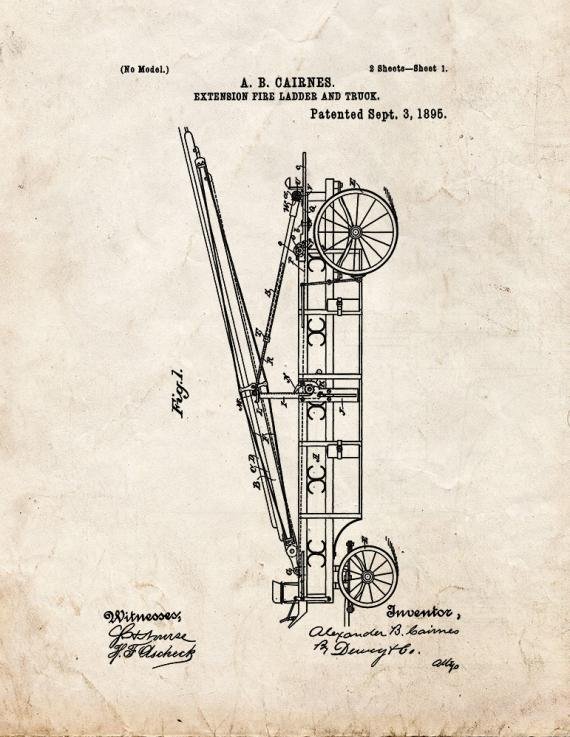 Patent Blueprint 1027 1 12 A4 Photo Print