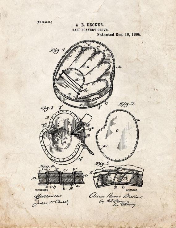Patent Blueprint 1030 1 12 A4 Photo Print