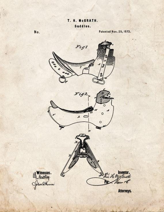 Patent Blueprint 1032 1 12 A4 Photo Print