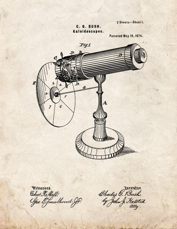 Patent Blueprint 1034 1 12 A4 Photo Print