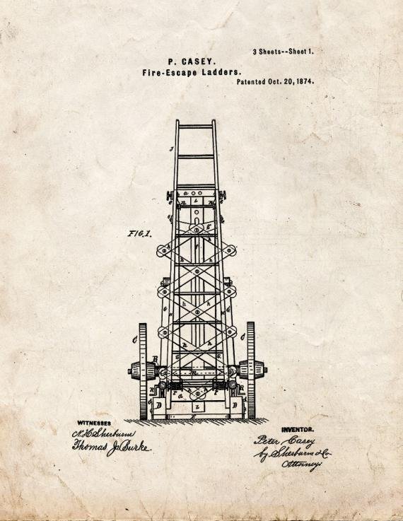 Patent Blueprint 1035 1 12 A4 Photo Print