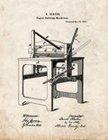 Patent Blueprint 1036 1 12 A4 Photo Print