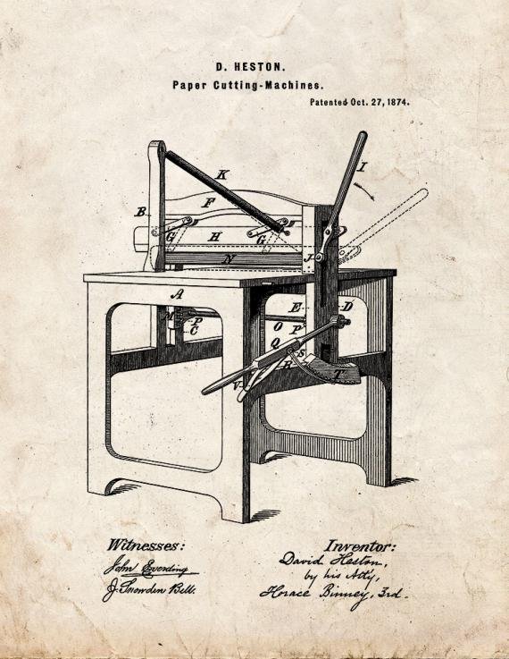 Patent Blueprint 1036 1 12 A4 Photo Print