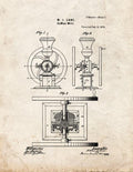 Patent Blueprint 1039 1 12 A4 Photo Print