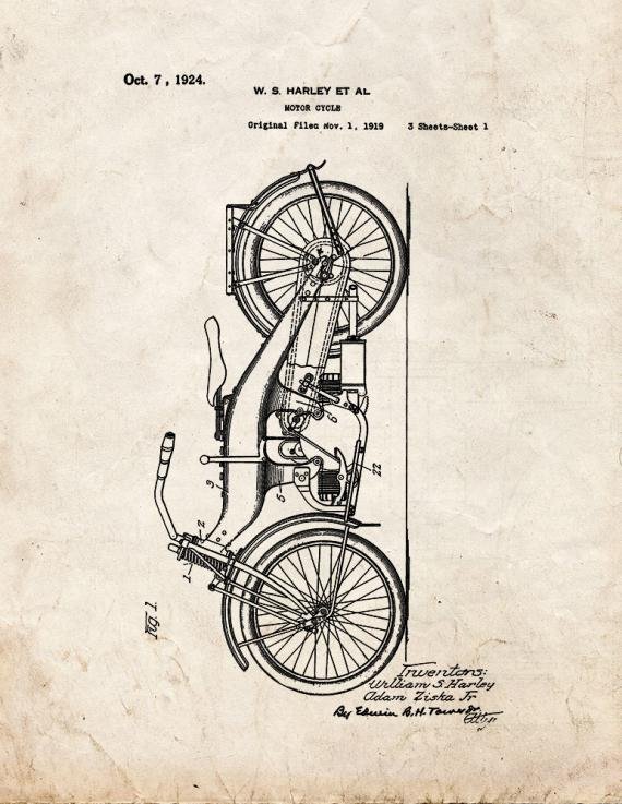 Patent Blueprint 104 1 12 A4 Photo Print