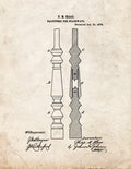 Patent Blueprint 1047 1 12 A4 Photo Print