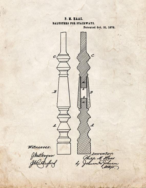 Patent Blueprint 1047 1 12 A4 Photo Print