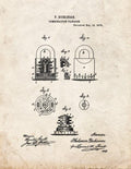 Patent Blueprint 1048 1 12 A4 Photo Print