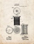 Patent Blueprint 1049 1 12 A4 Photo Print