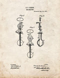Patent Blueprint 1050 1 12 A4 Photo Print
