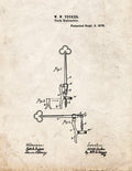 Patent Blueprint 1064 1 12 A4 Photo Print