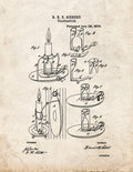 Patent Blueprint 1066 1 12 A4 Photo Print