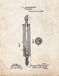 Patent Blueprint 1070 1 12 A4 Photo Print