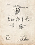 Patent Blueprint 1073 1 12 A4 Photo Print