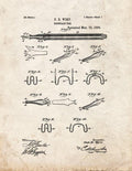 Patent Blueprint 1077 1 12 A4 Photo Print