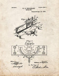 Patent Blueprint 1080 1 12 A4 Photo Print