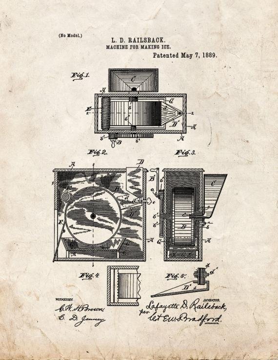 Patent Blueprint 1081 1 12 A4 Photo Print
