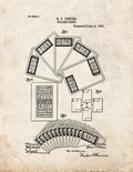 Patent Blueprint 1084 1 12 A4 Photo Print