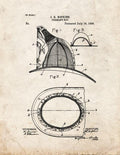 Patent Blueprint 1087 1 12 A4 Photo Print