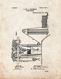 Patent Blueprint 1093 1 12 A4 Photo Print