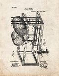 Patent Blueprint 1109 1 12 A4 Photo Print