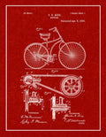 Patent Blueprint 1113 1 12 80 paper redb A4 Photo Print