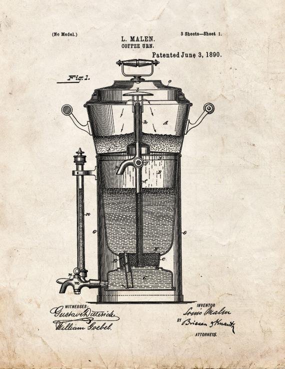 Patent Blueprint 1116 1 12 A4 Photo Print
