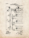 Patent Blueprint 1121 1 12 A4 Photo Print