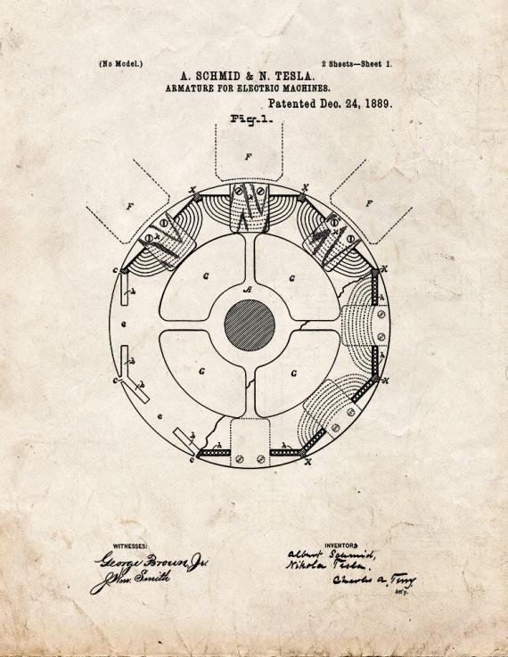 Patent Blueprint 1128 1 12 A4 Photo Print