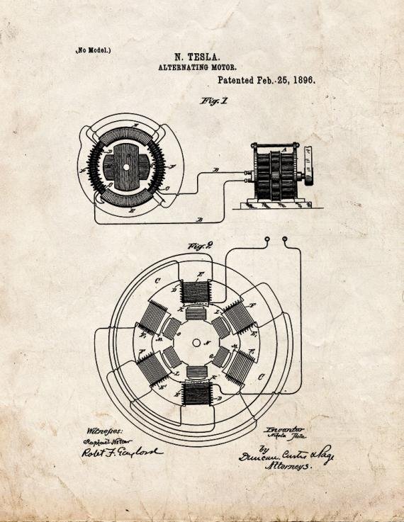 Patent Blueprint 1131 1 12 A4 Photo Print