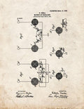 Patent Blueprint 1138 1 12 A4 Photo Print