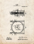 Patent Blueprint 1140 1 12 A4 Photo Print