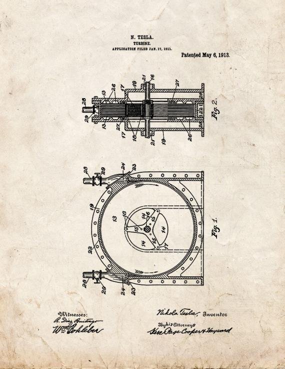Patent Blueprint 1140 1 12 A4 Photo Print