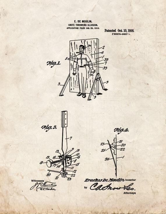Patent Blueprint 1146 1 12 A4 Photo Print