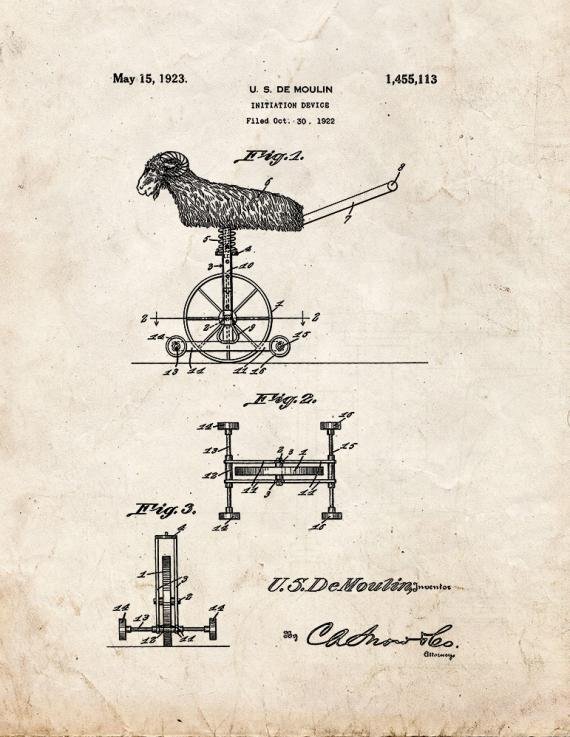Patent Blueprint 1148 1 12 A4 Photo Print