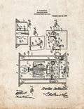 Patent Blueprint 1149 1 12 A4 Photo Print