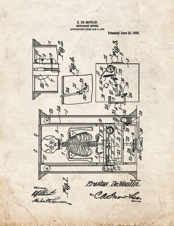 Patent Blueprint 1149 1 12 A4 Photo Print