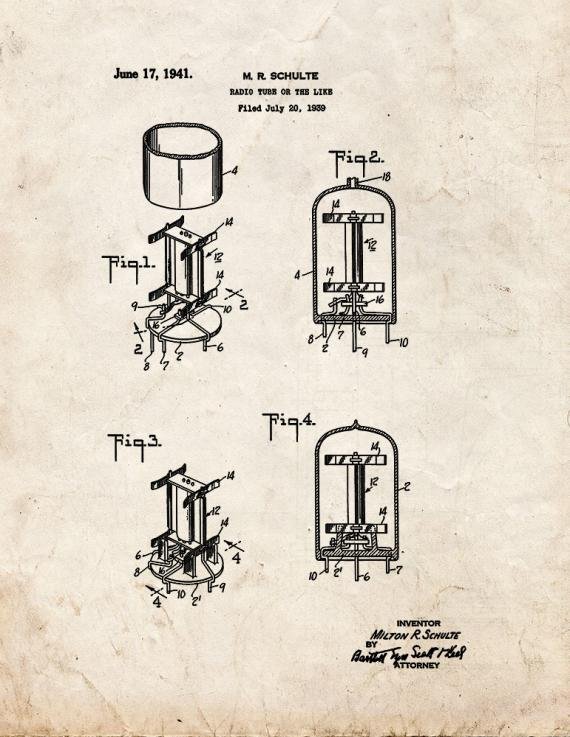 Patent Blueprint 1153 1 12 A4 Photo Print