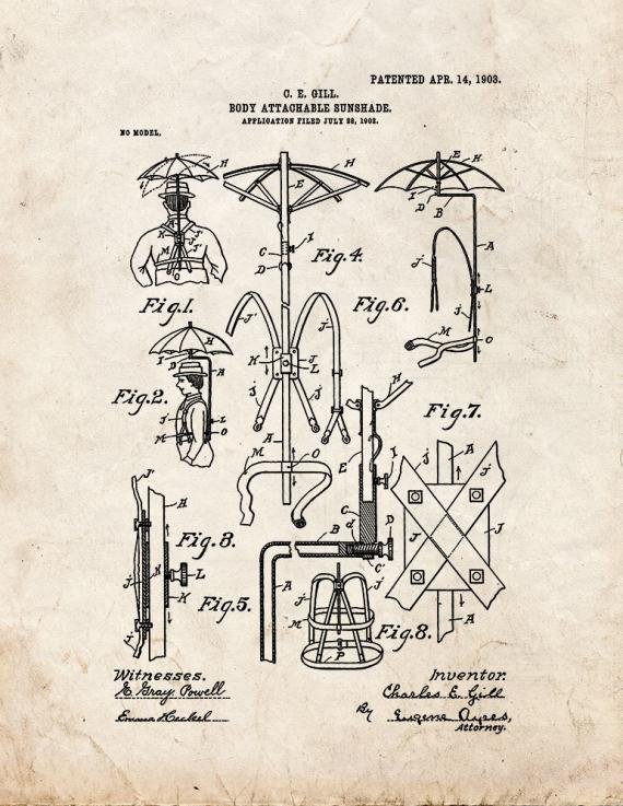 Patent Blueprint 1154 1 12 A4 Photo Print