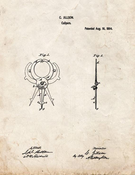 Patent Blueprint 1171 1 12 A4 Photo Print