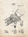 Patent Blueprint 1172 1 12 A4 Photo Print