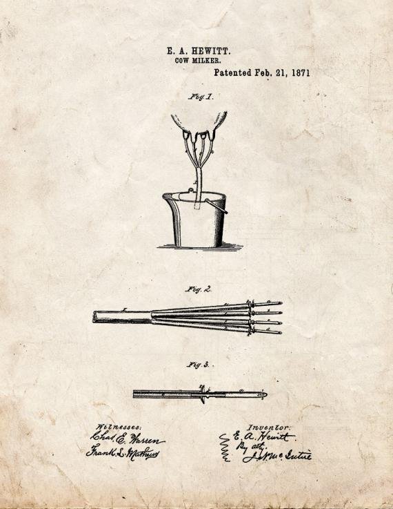 Patent Blueprint 1176 1 12 A4 Photo Print