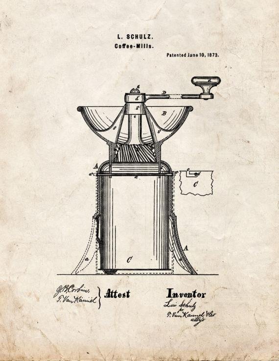 Patent Blueprint 1179 1 12 A4 Photo Print