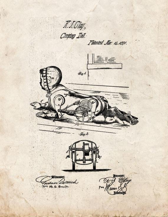 Patent Blueprint 1183 1 12 A4 Photo Print