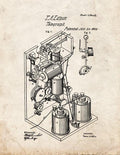Patent Blueprint 1187 1 12 A4 Photo Print