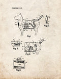 Patent Blueprint 1190 2 12 A4 Photo Print