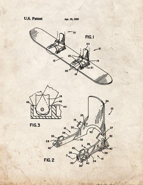 Patent Blueprint 1192 2 12 A4 Photo Print