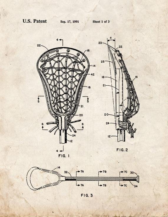 Patent Blueprint 1193 2 12 A4 Photo Print