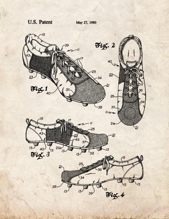 Patent Blueprint 1196 2 12 A4 Photo Print